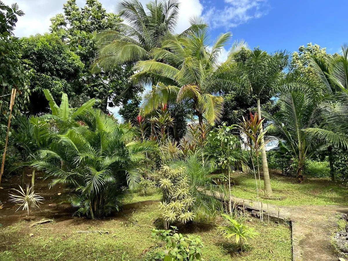 Maison Simon Lamentin Jardin Tropical Guadeloupe