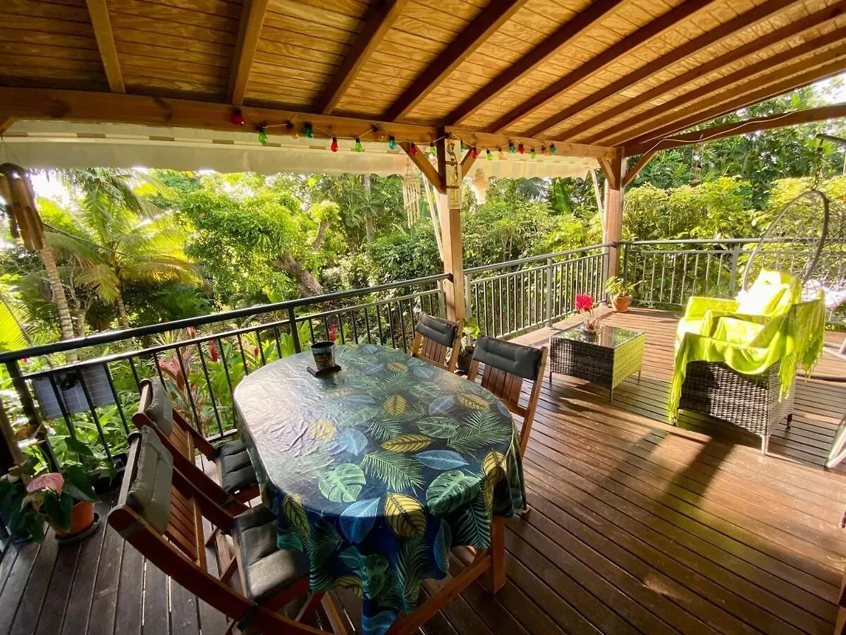 Tatil Evi Maison Simon Lamentin Jardin Tropical