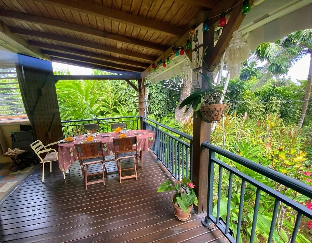 Tatil Evi Maison Simon Lamentin Jardin Tropical